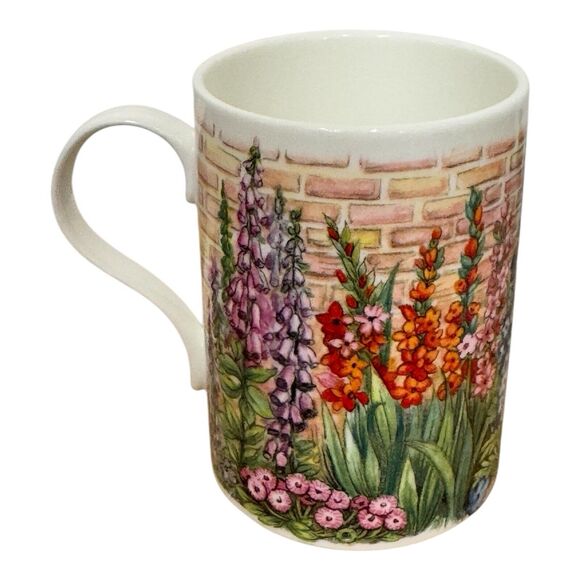 English Garden John Russell Bone China Floral All Over Mug Set of 4 - Picture 5 of 11